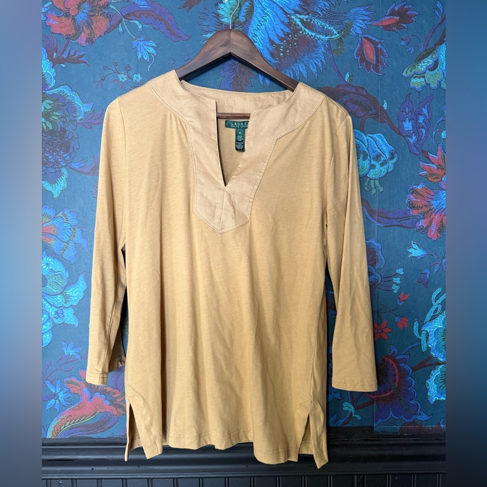 Lauren Ralph Lauren Women's Tan Tunic